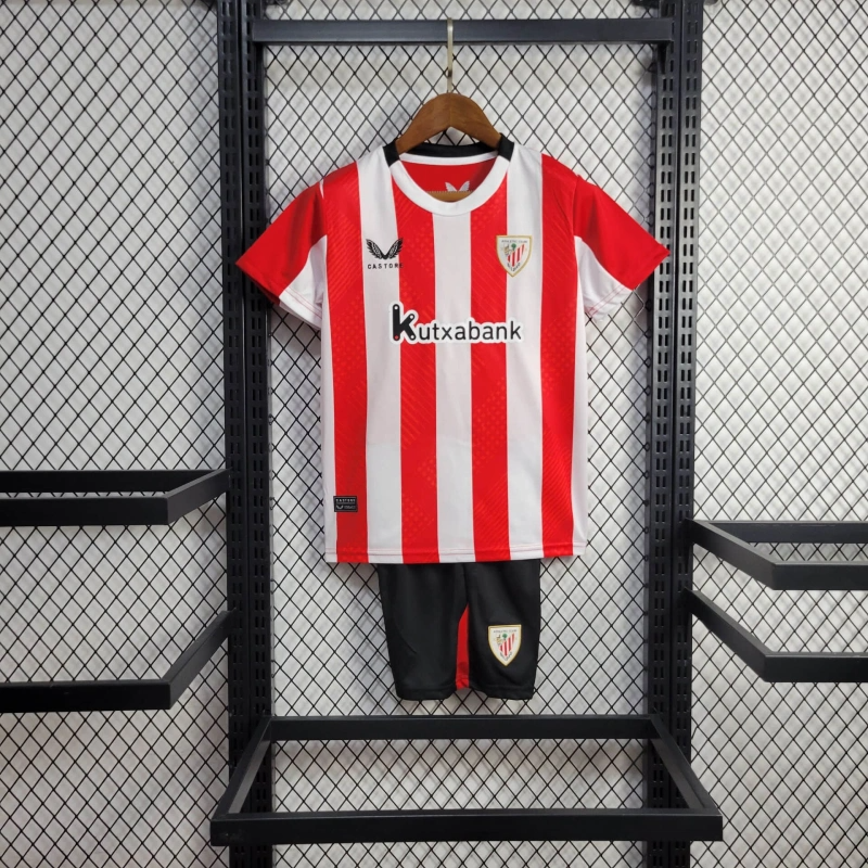 Athletic Bilbao Home KiDs 24/25 Football team shirt Jersey