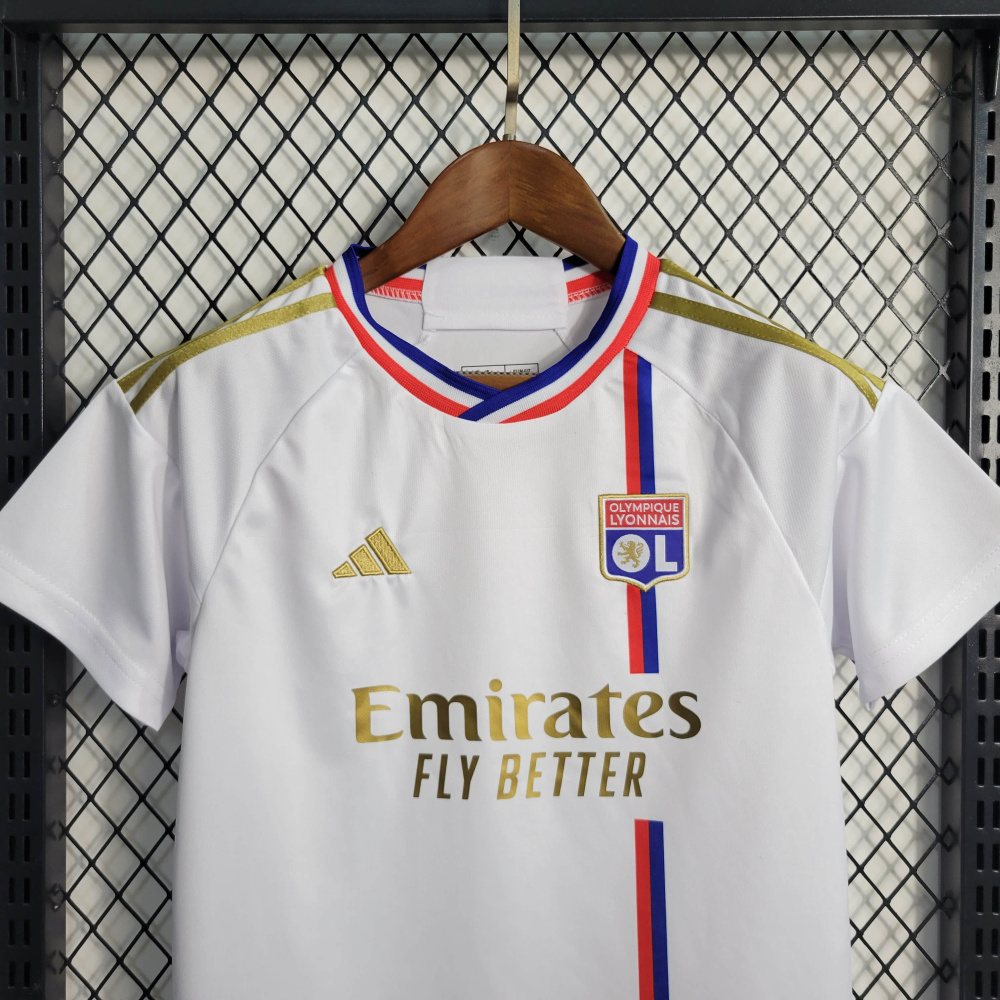 23/24 Kids Lyon home size 16-28