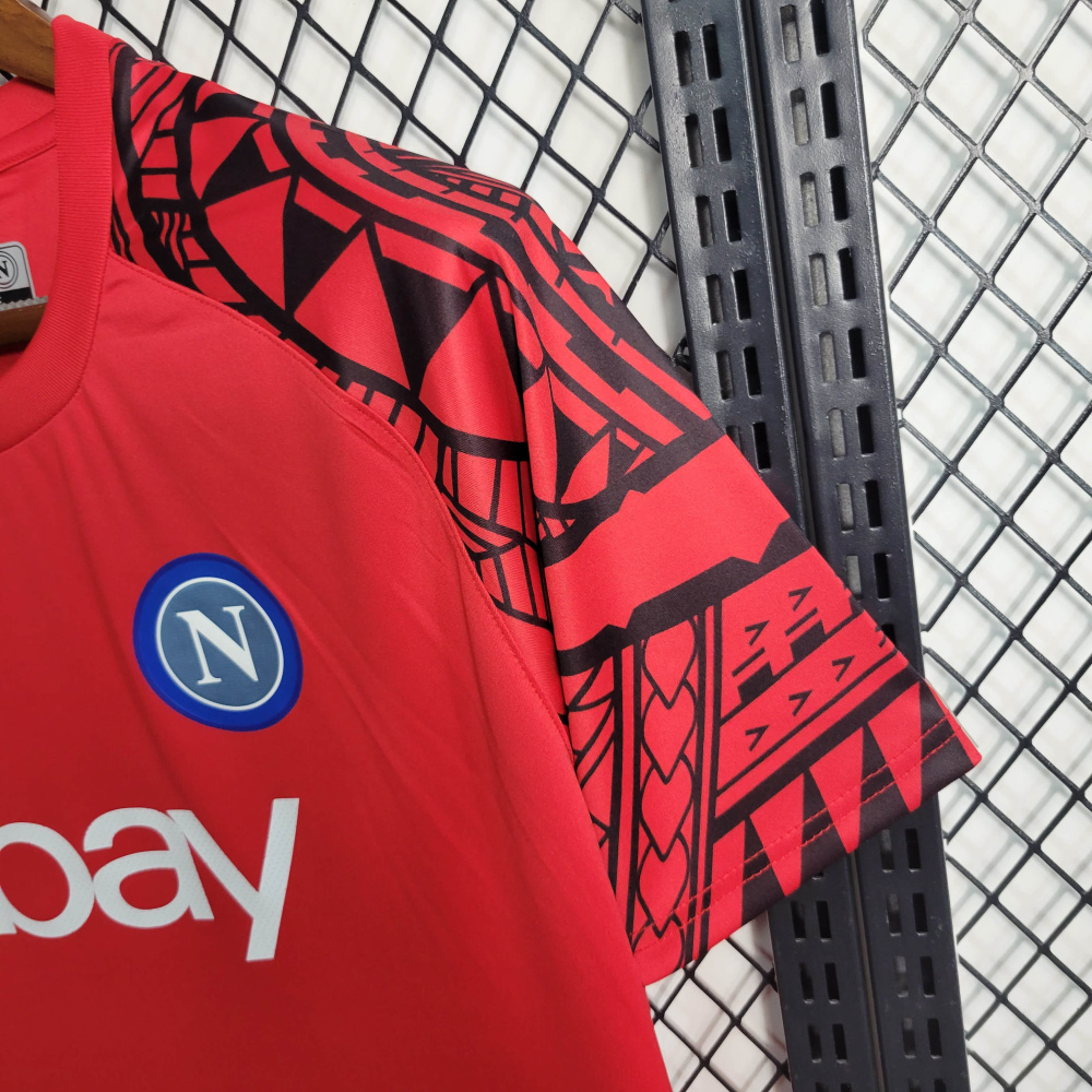 23/24 Napoli Red Training Suit Size S-4XL