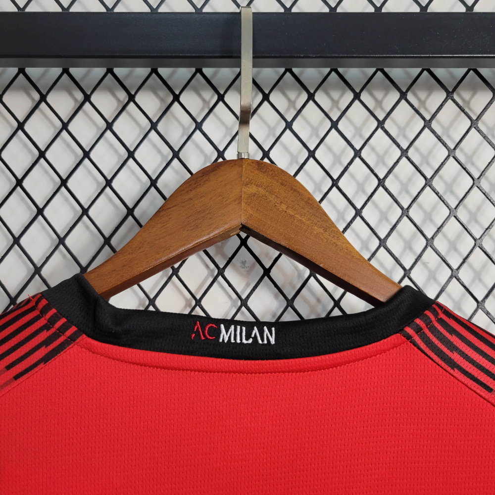 23/24 AC Milan Home Long Sleeve Size S-XXL