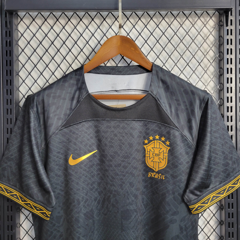 22/23 Brazil black leopard print special edition S-2XL