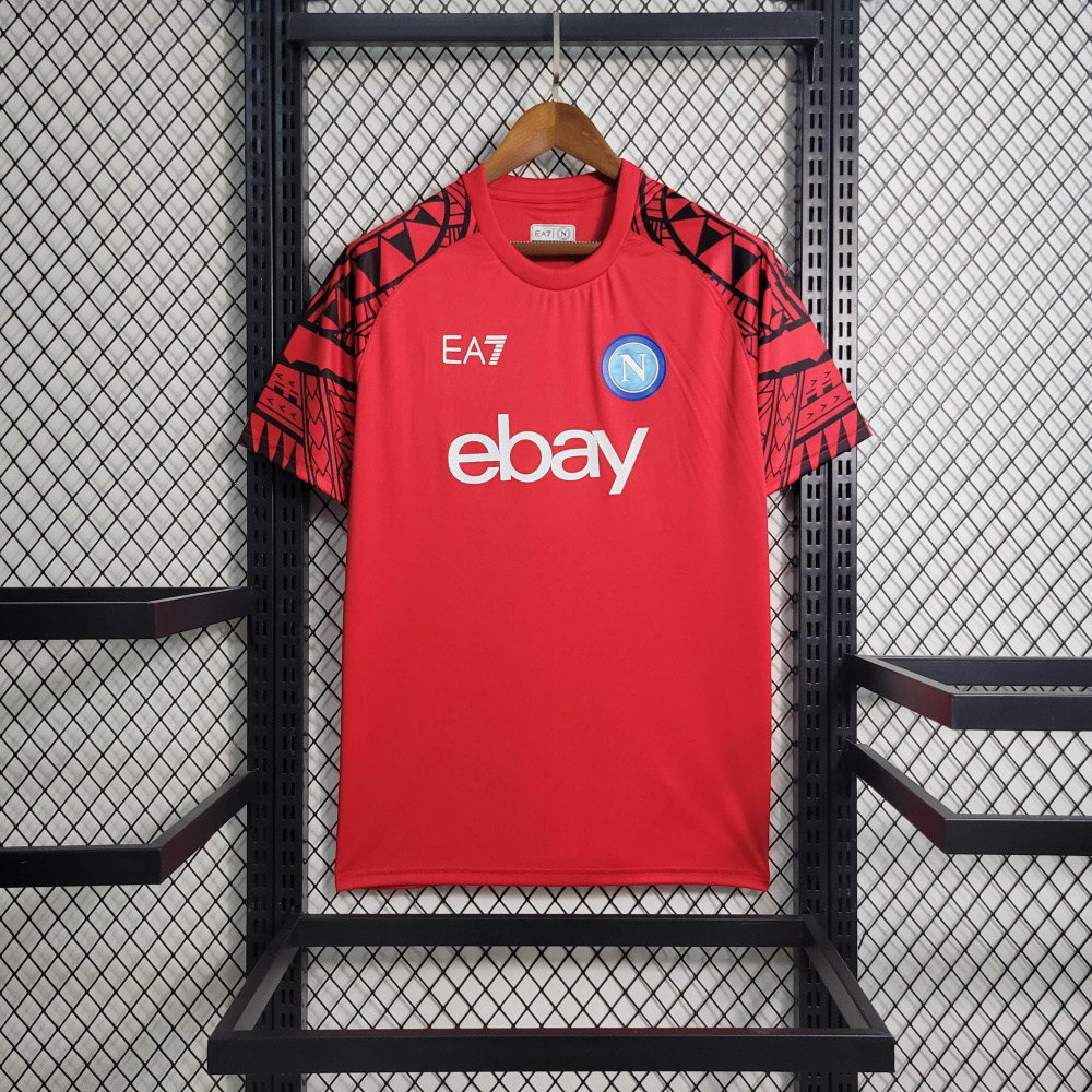 23/24 Napoli Red Training Suit Size S-4XL