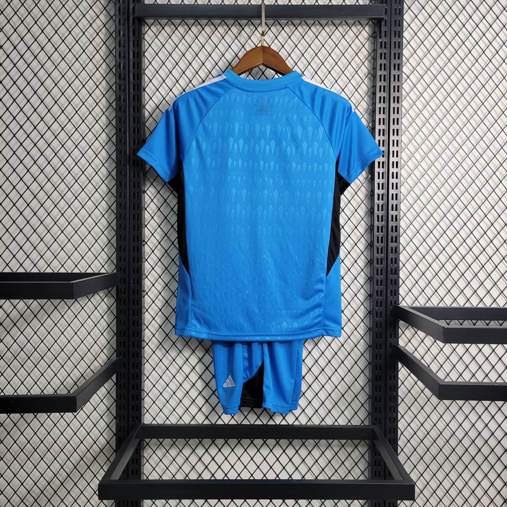 23/24 KIDS Real Madrid Blue Goalkeeper Size 16-28