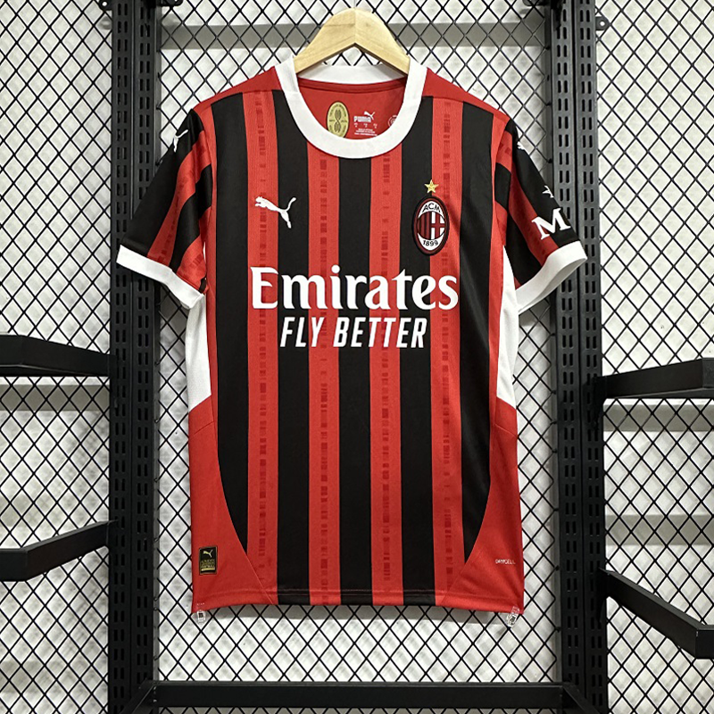 AC Milan Home 24/25 Football Team Shirts