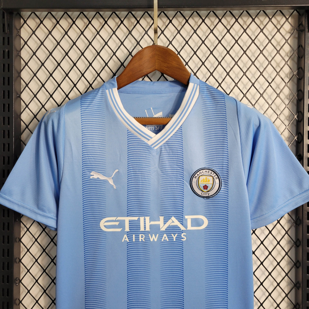 23/24 Kids Manchester City Home Size 16-28