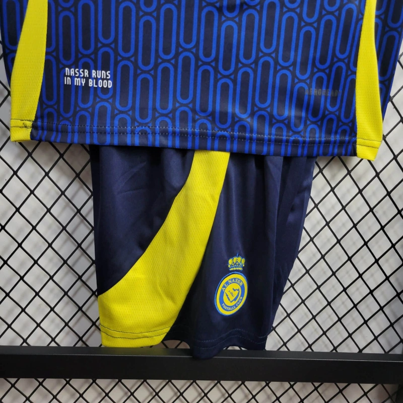 Al Nassr FC Away KIDS 24/25 Football team shirt jersey