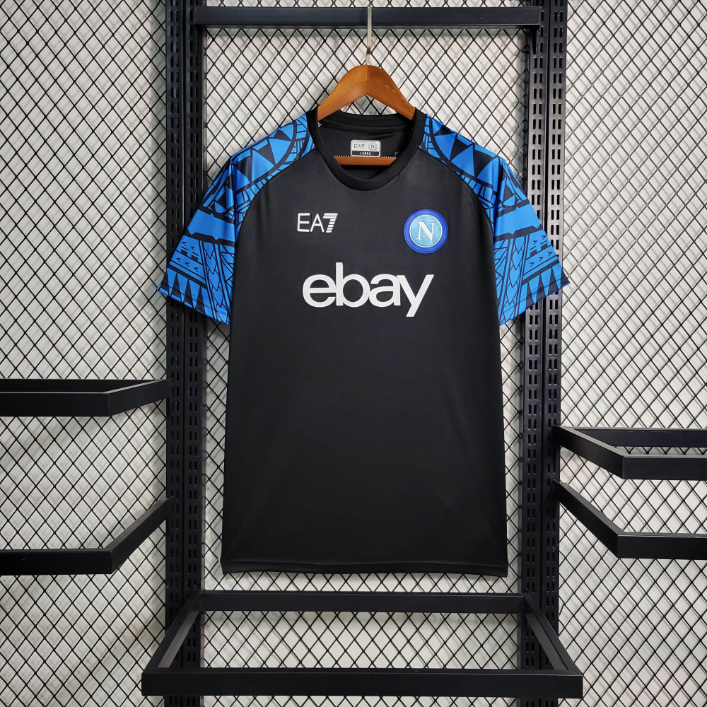 23/24 Napoli Black Training Suit Size S-4XL