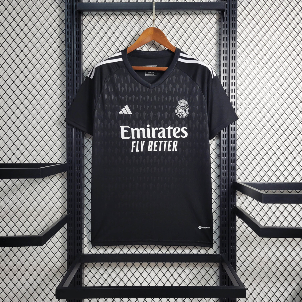23/24 Real Madrid Black Goalkeeper Size S-XXL