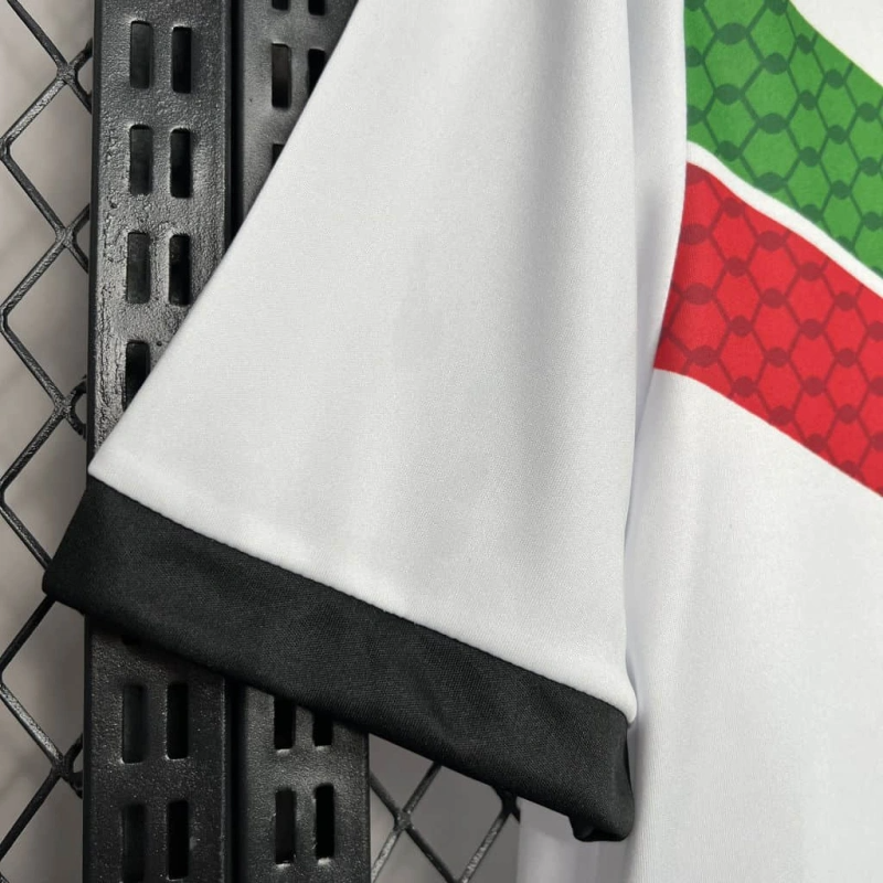 CD Palestino white Graffiti 24/25 Football team shirt Jersey