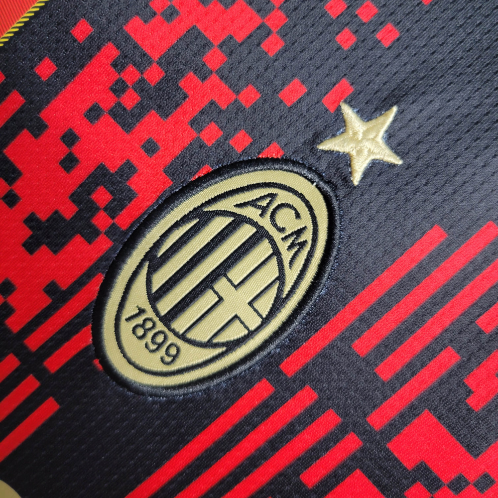 23/24 kids AC Milan 3rd away game size 16-28
