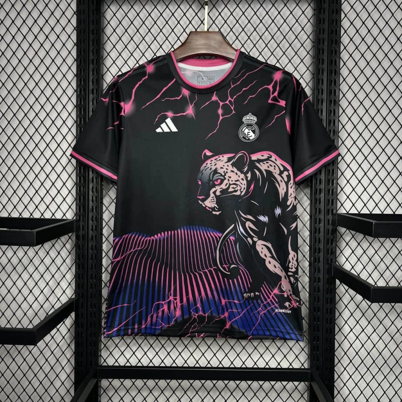 Real Madrid Black Panther Special Edition 24/25 Football team shirt jersey