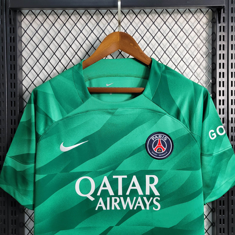 23/24 PSG Green Goalkeeper Size S-XXL