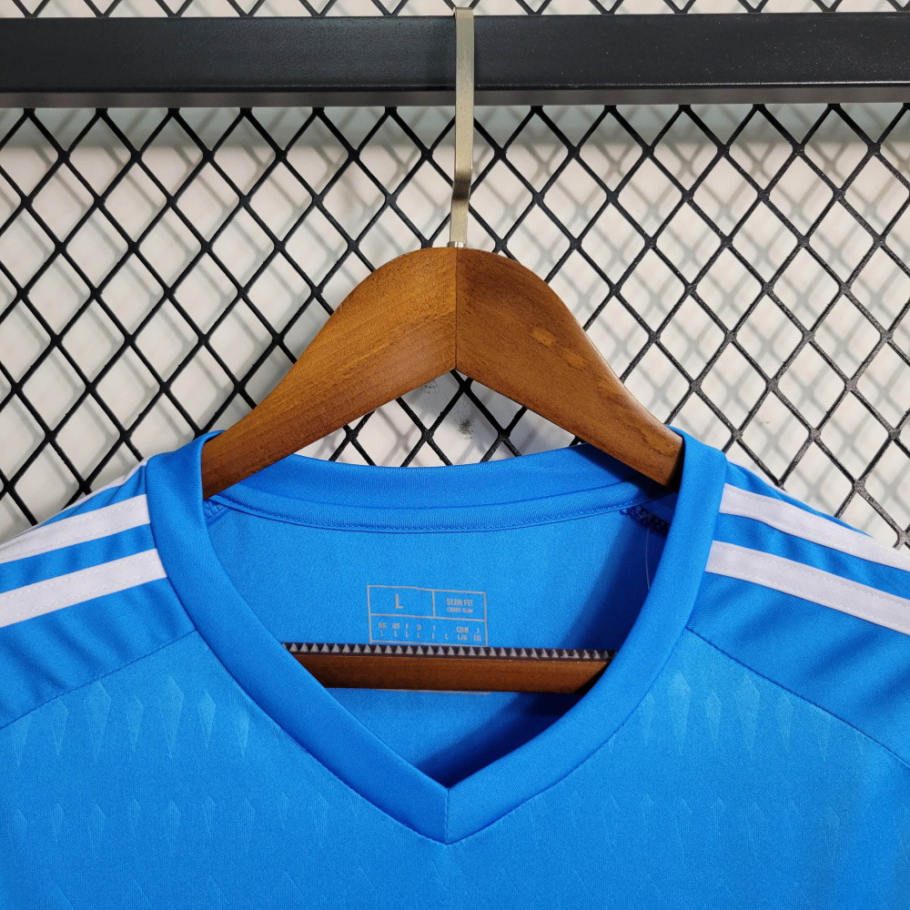 23/24 Juventus Blue Goalkeeper Size S-XXL