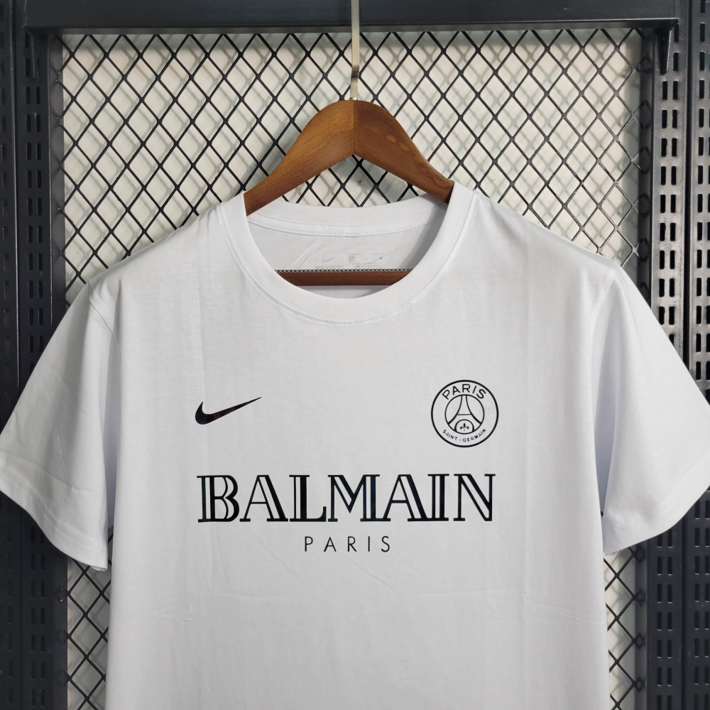 23/24 PSG White Reflective Shield Size S-XXL