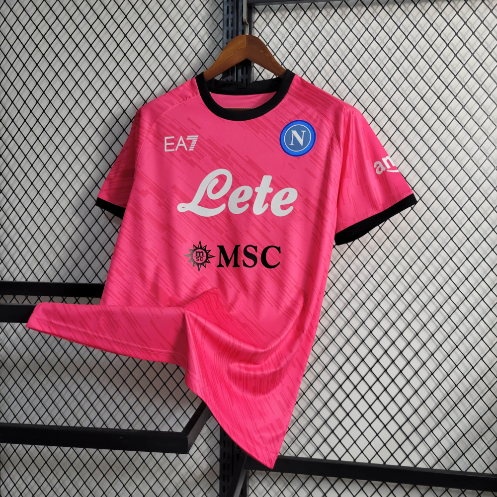 23/24 Napoli  Red Goalkeeper Size S-3XL