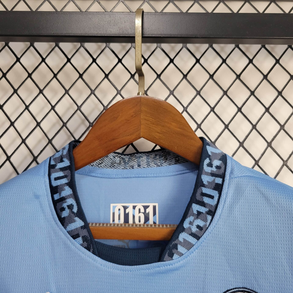 Manchester City home 24/25 kids football team shirt