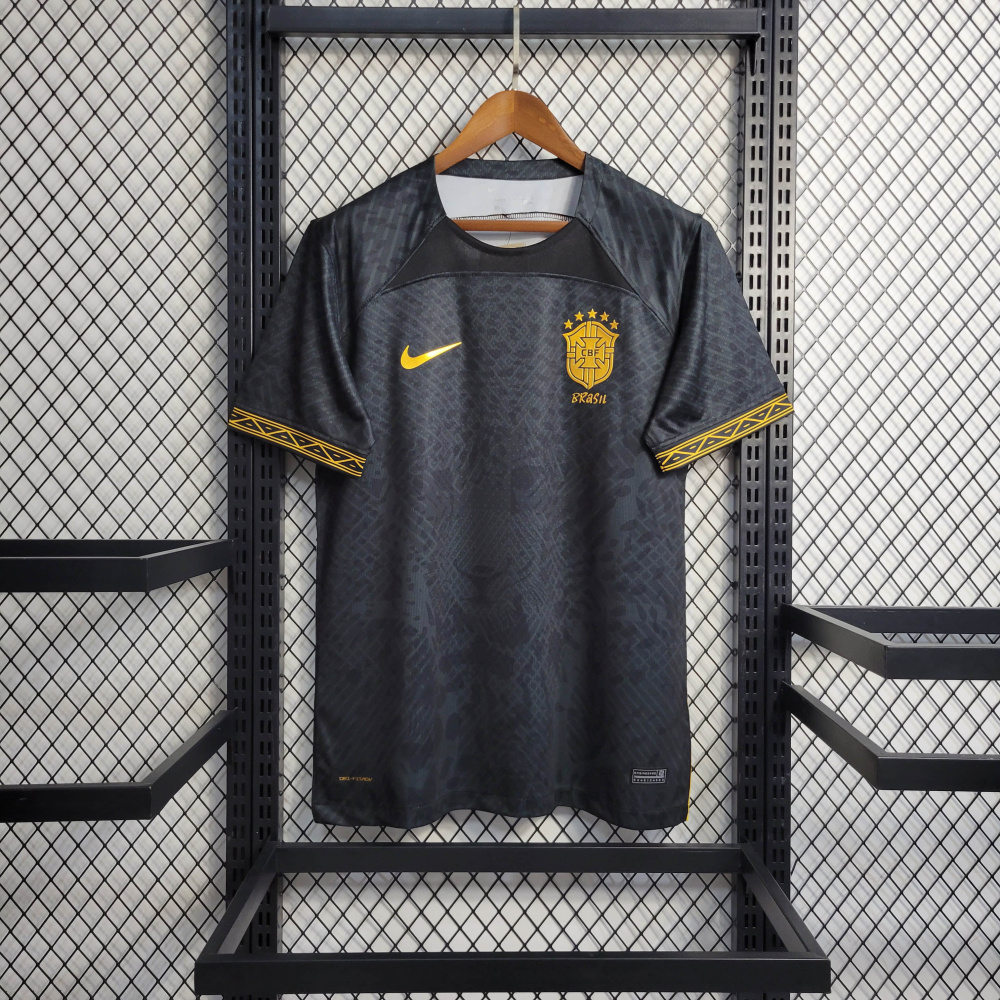 22/23 Brazil black leopard print special edition S-2XL