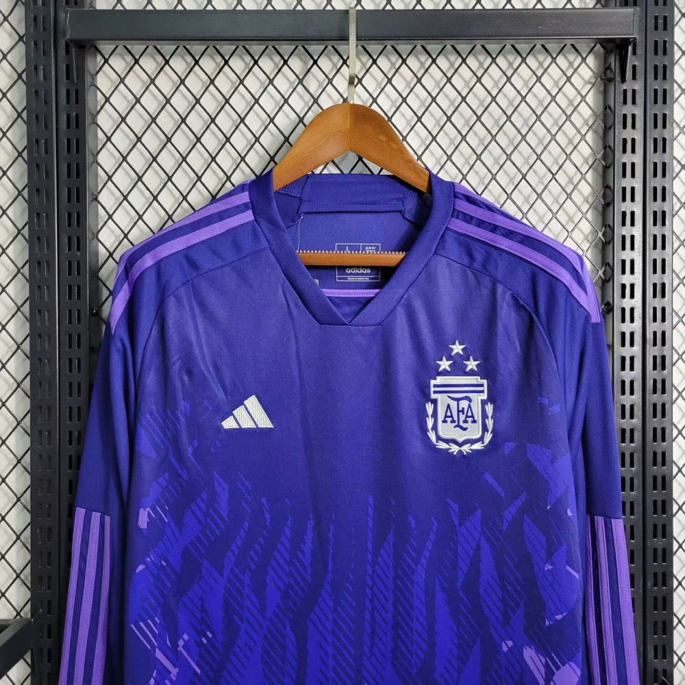 22/23 Argentina away 3-star long sleeved size S-XXL