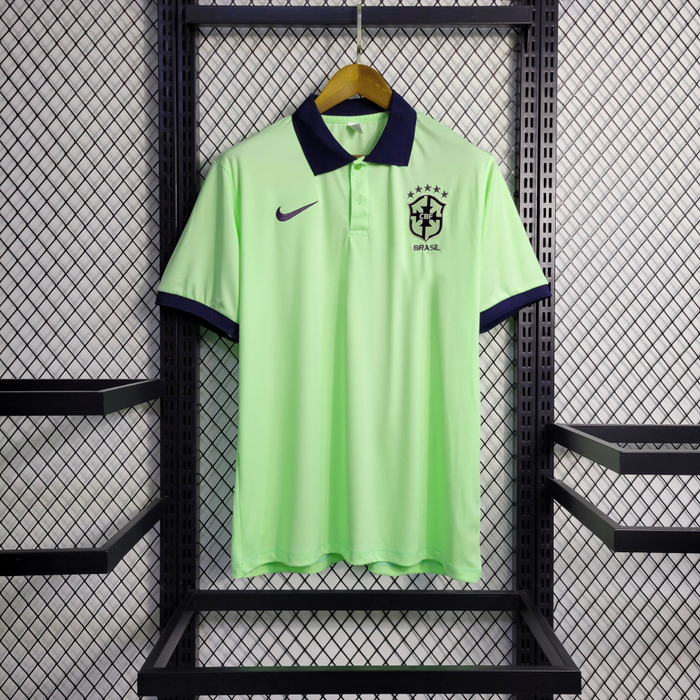 23/24 Brazil Light Green POLO Size S-XXL