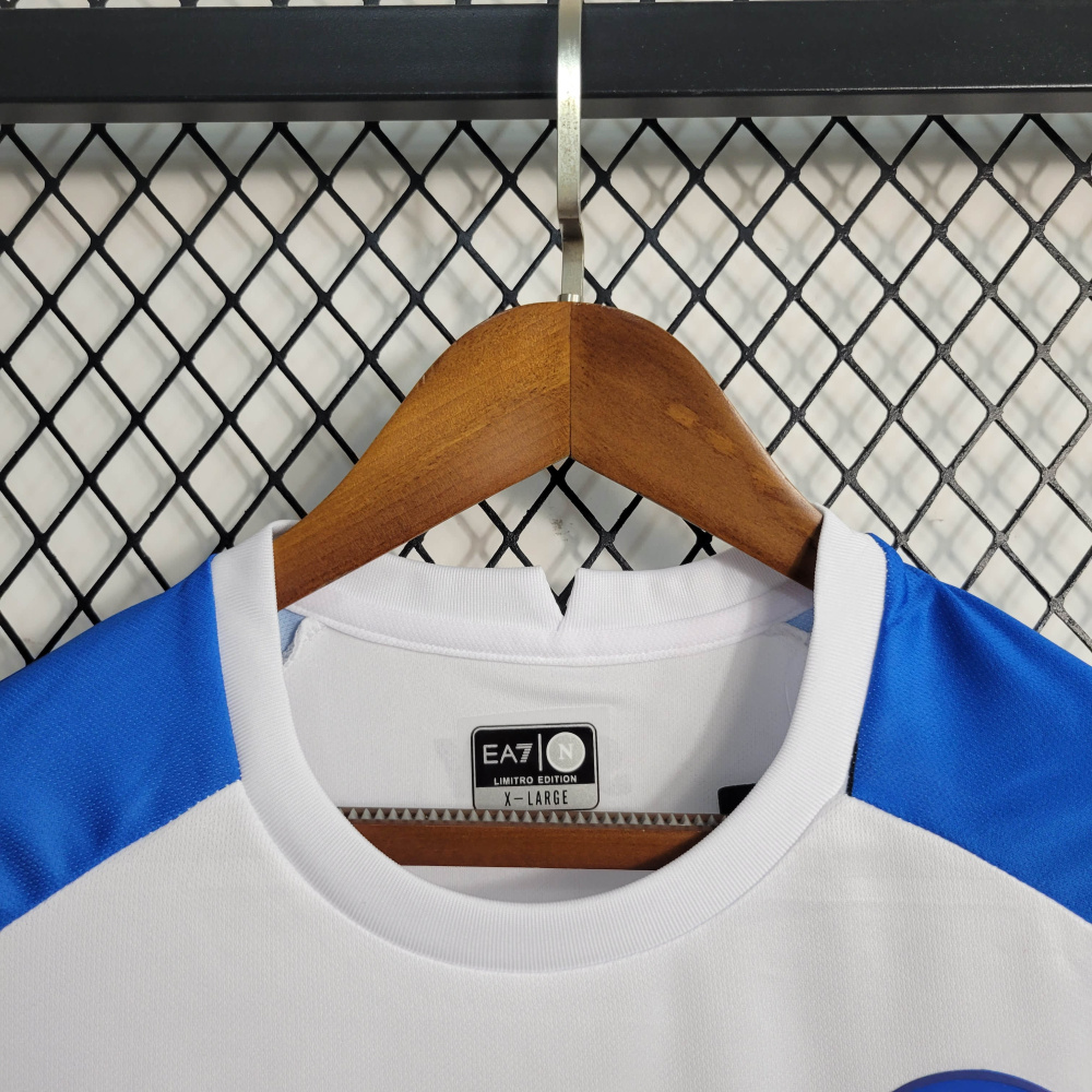 23/24 Napoli Champions Edition White Size S-XXL