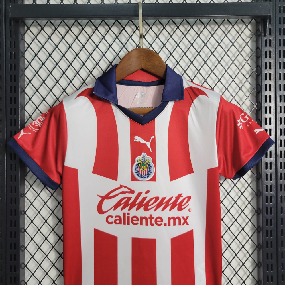 23/24 KIDS Chivas Guadalajara Home Size 16-28