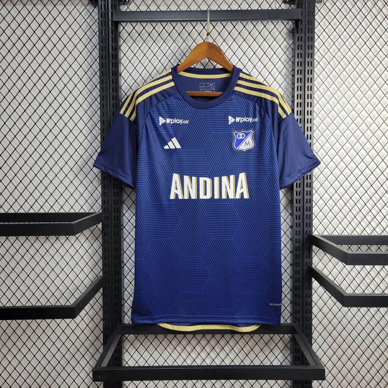 Millonarios Home 24/25 Football Team Shirt jersey