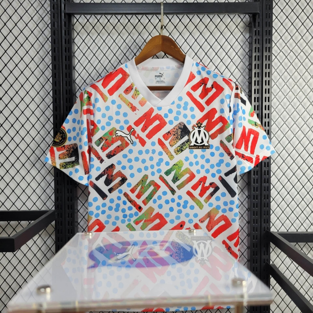 Marseille Training clothes  24/25 Football team shirt