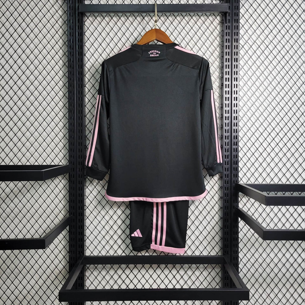 23/24 kids intermiamicf away long sleeve sizes 16-28