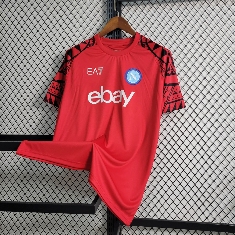 23/24 Napoli Red Training Suit Size S-4XL