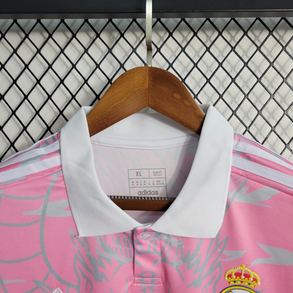 23/24 Real Madrid Dragon Pink Size S-XXL