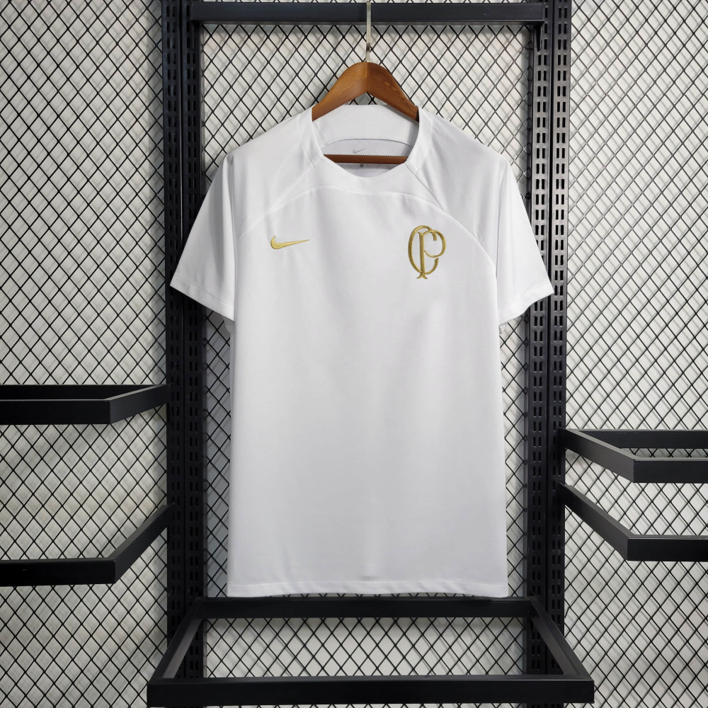 22/23 Corinthian Training Shirt White Size S-XXL