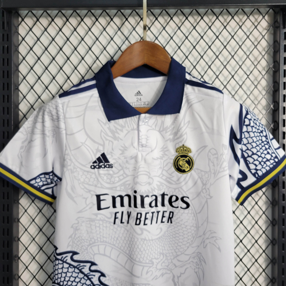 23/24 Kids Real Madrid Special Edition White Size 16-28