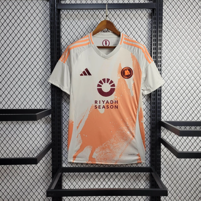Roma Away 24/25 Football Team Shirt jersey