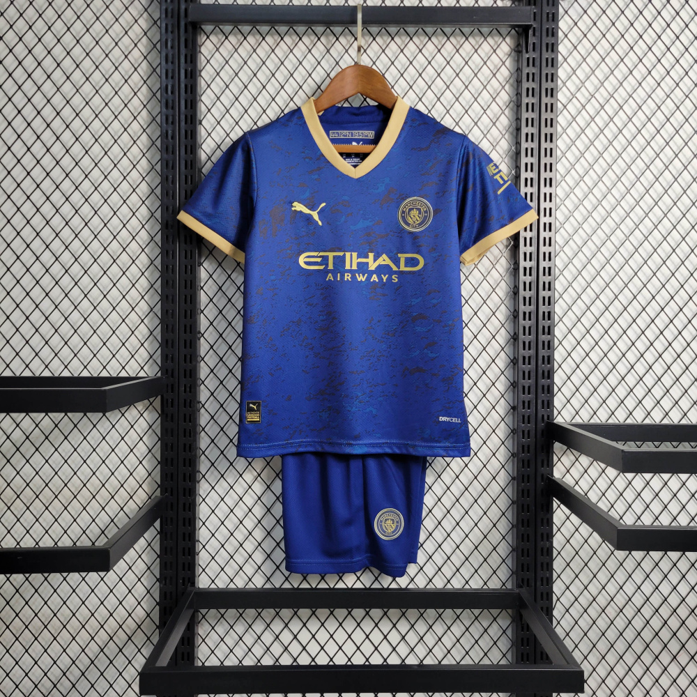 23/24 kids Manchester City Blue Special Edition Size 16-28
