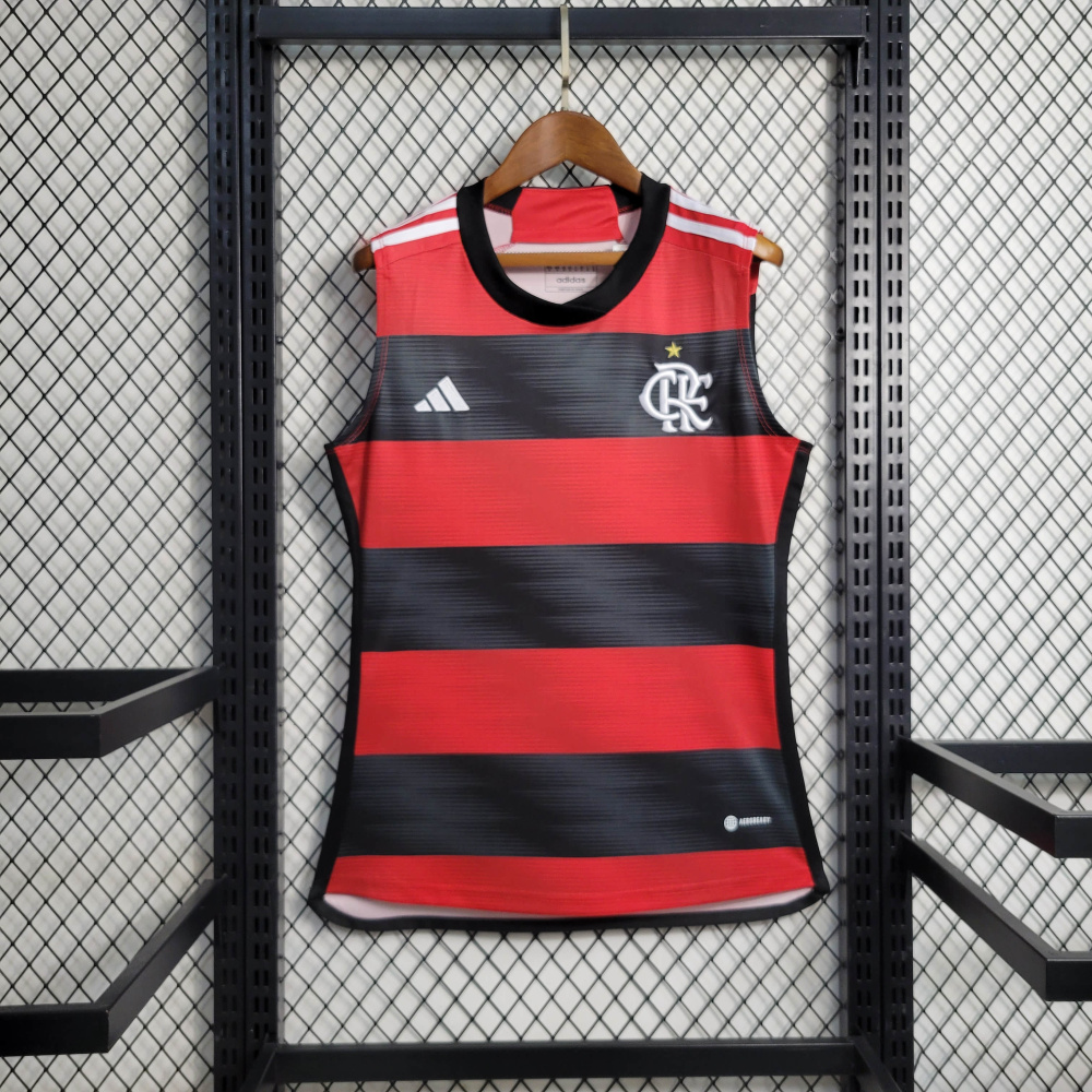 23/24 Women Flamengo Home Tank Top Size S-XXL
