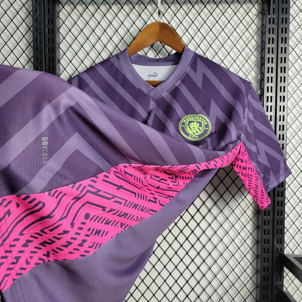 23/24 Manchester City Purple Goalkeeper Size S-XXL