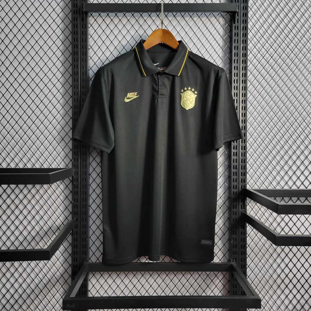 Brazil POLO Gold Nike Size S-XXL