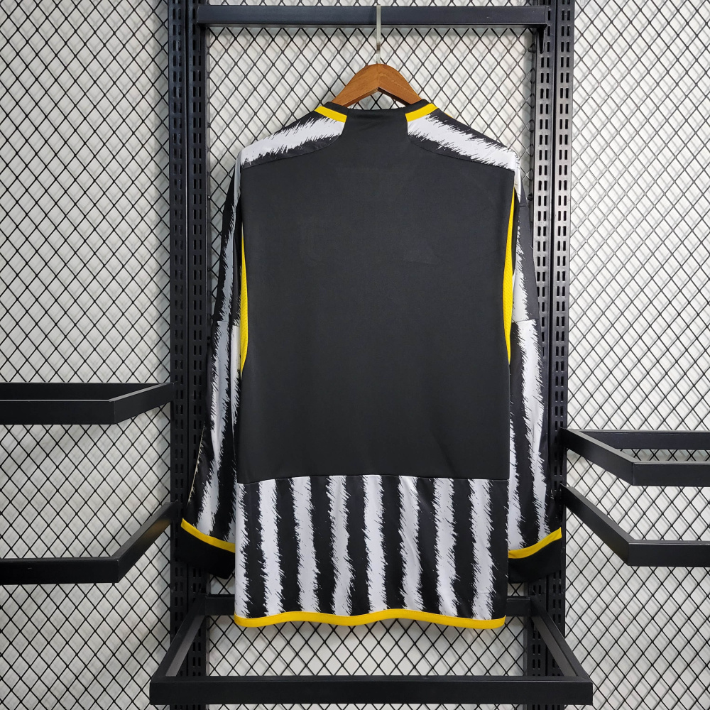 23/24 Juventus Home Long Sleeve Size S-XXL