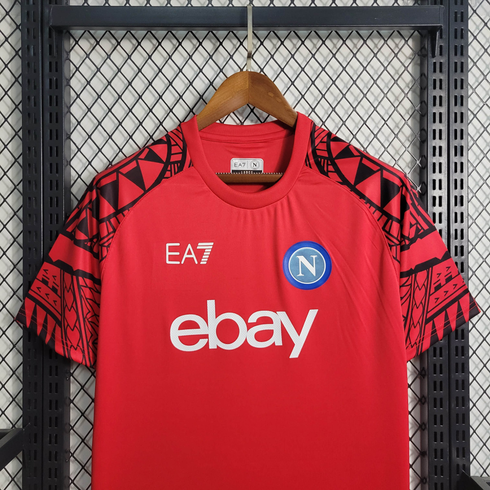 23/24 Napoli Red Training Suit Size S-4XL