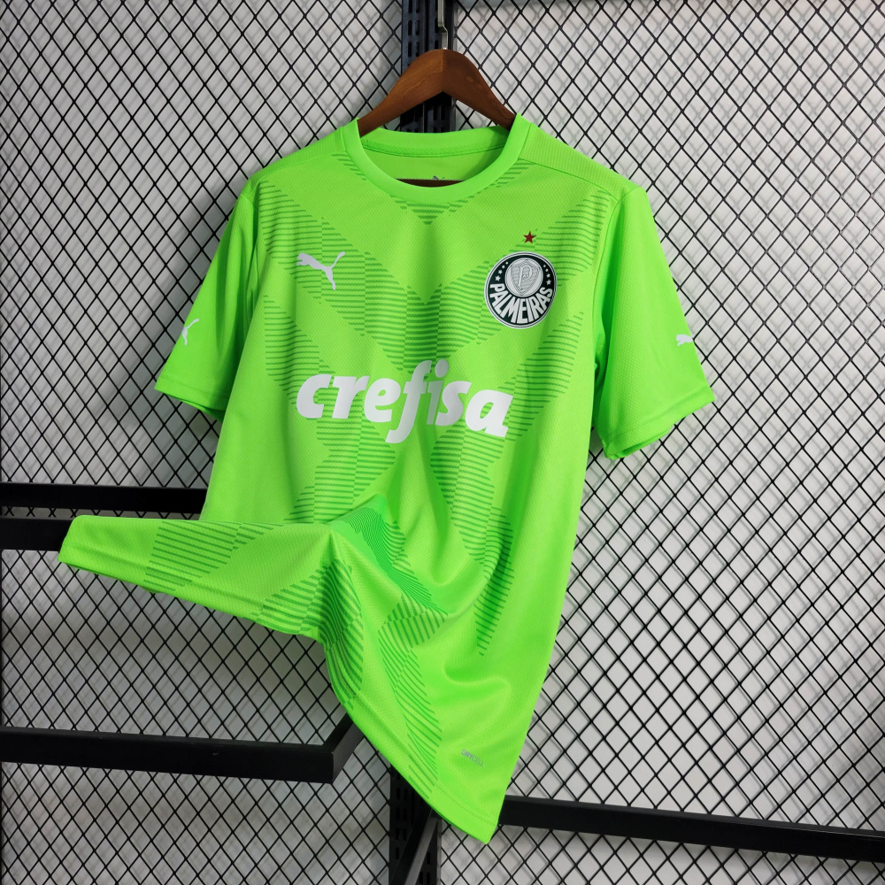 23/24 Palmeiras fluorescent green goalkeeper size S-XXL