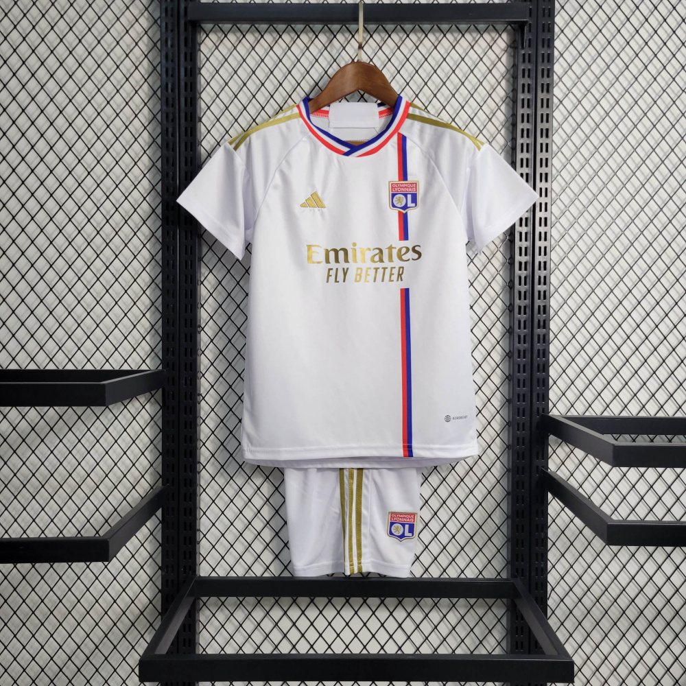 23/24 Kids Lyon home size 16-28