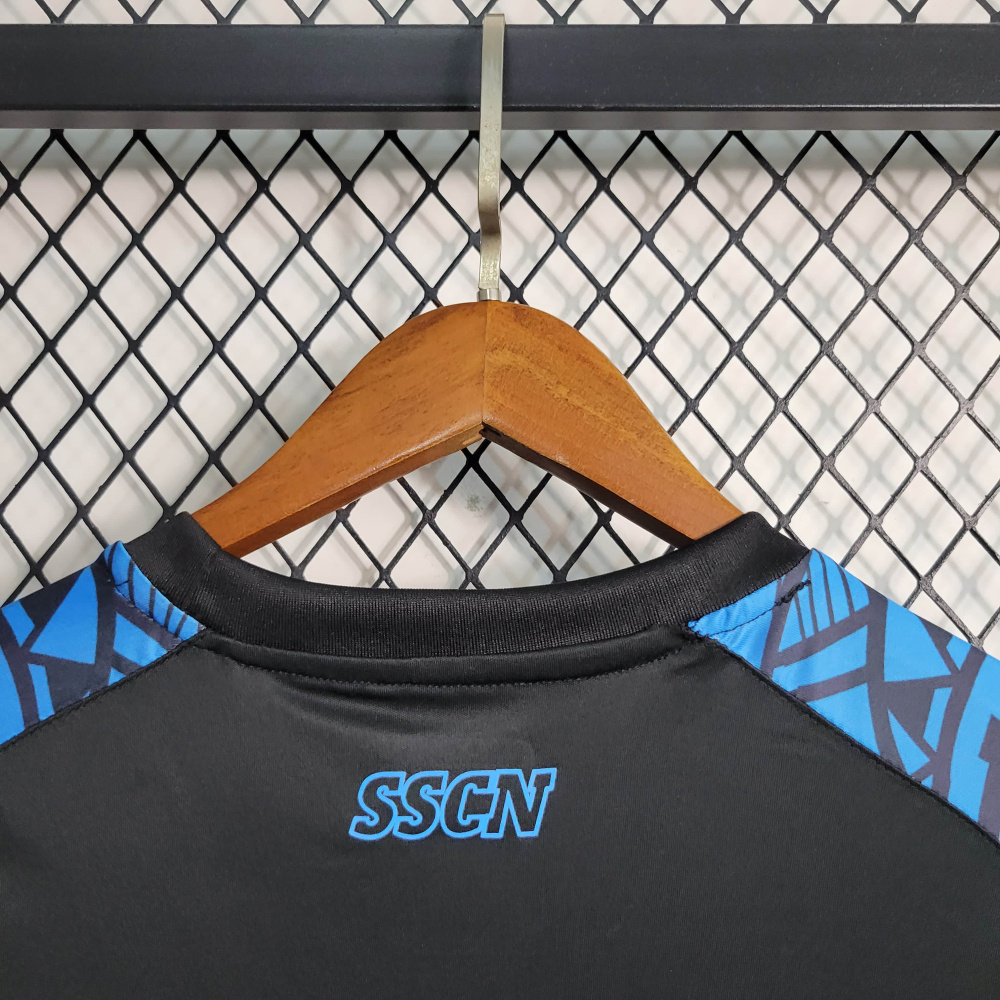 23/24 Napoli Black Training Suit Size S-4XL