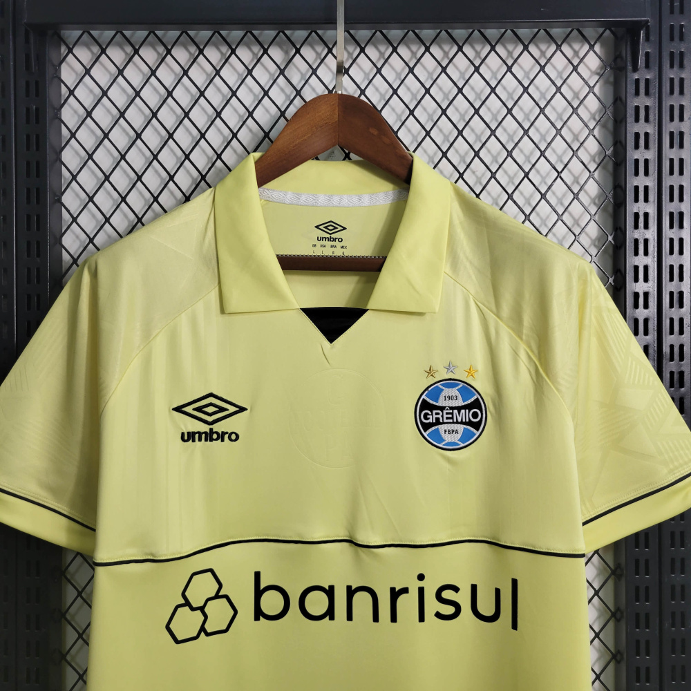 23/24 Gremio Yellow Goalkeeper Size S-4XL
