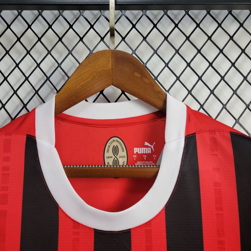 AC Milan Home 24/25 Football Team Shirts