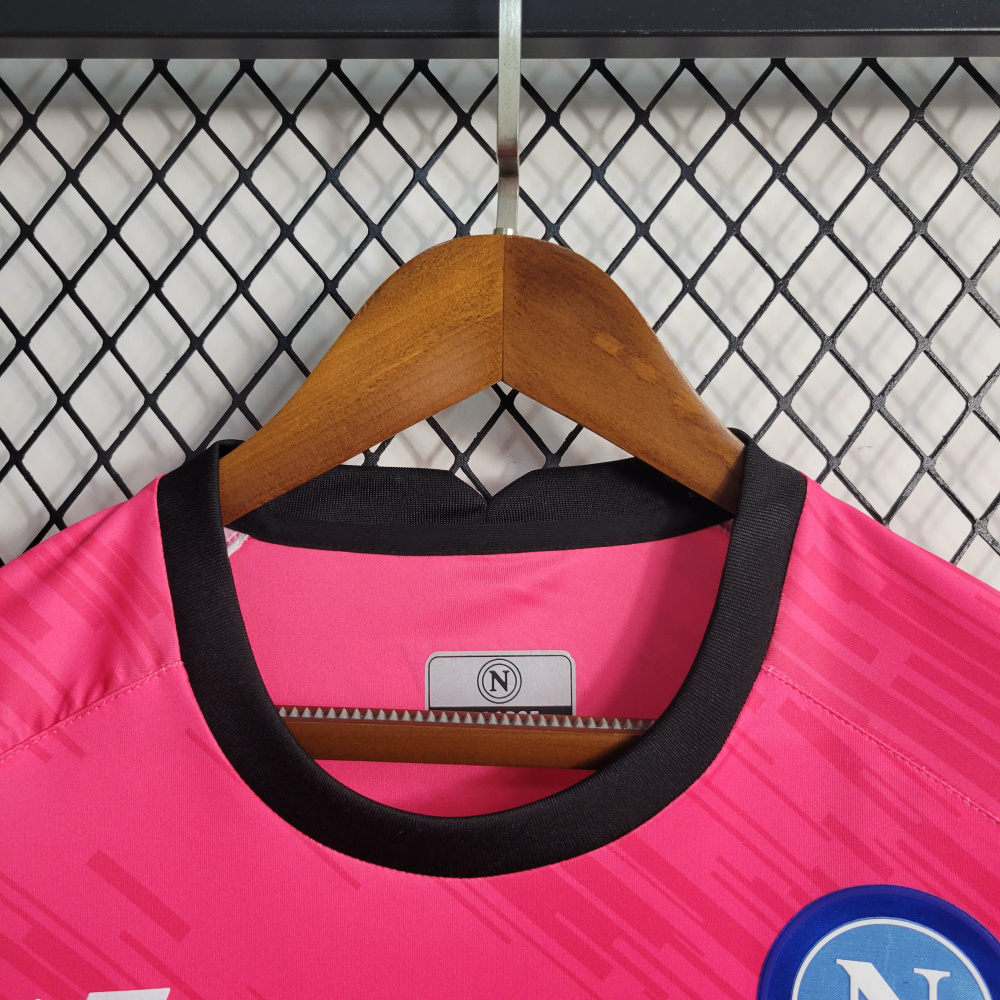 23/24 Napoli  Red Goalkeeper Size S-3XL