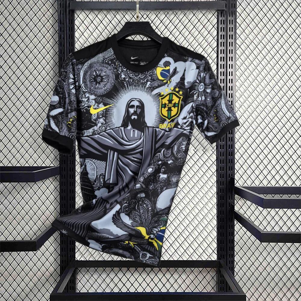 Brazil Jesus Special Edition 24/25 Football Team Shirt