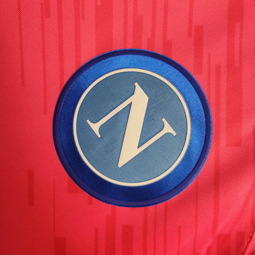 23/24 Napoli  Red Goalkeeper Size S-3XL