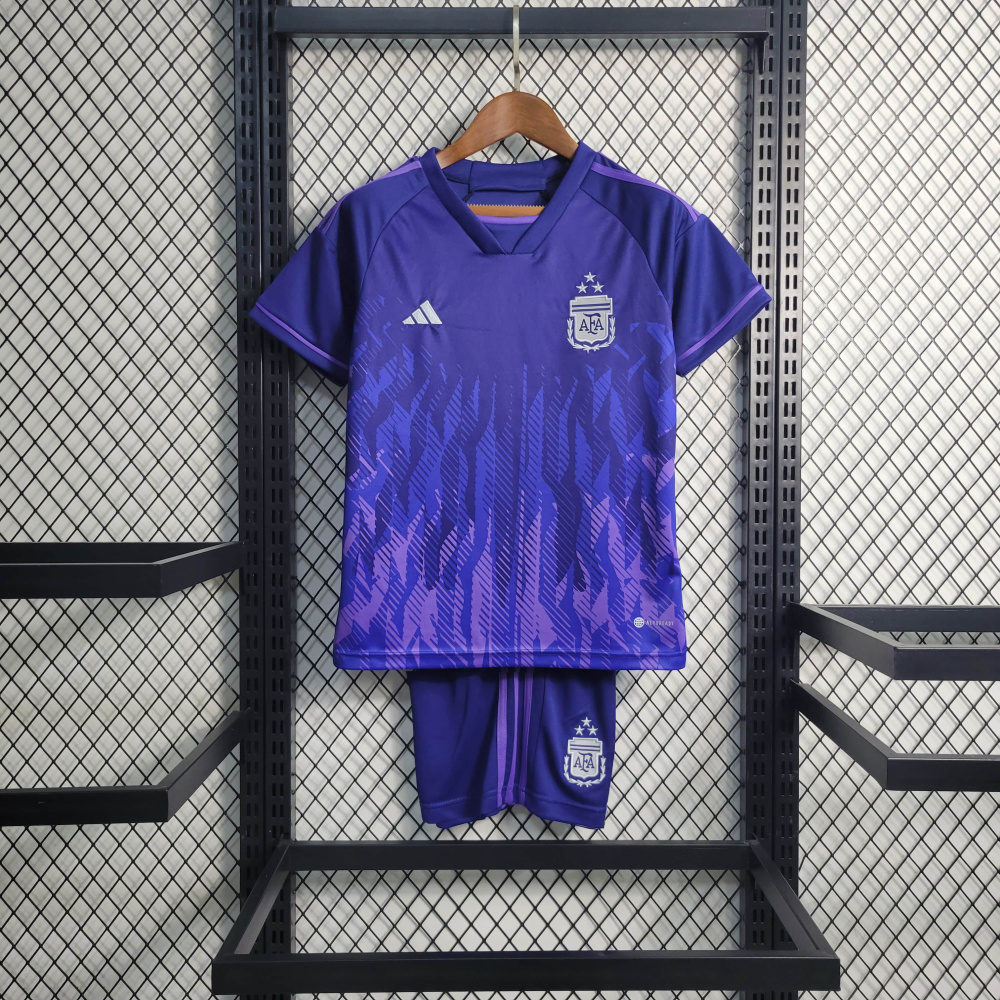 22/23 kids Argentina away 3-star 16-28