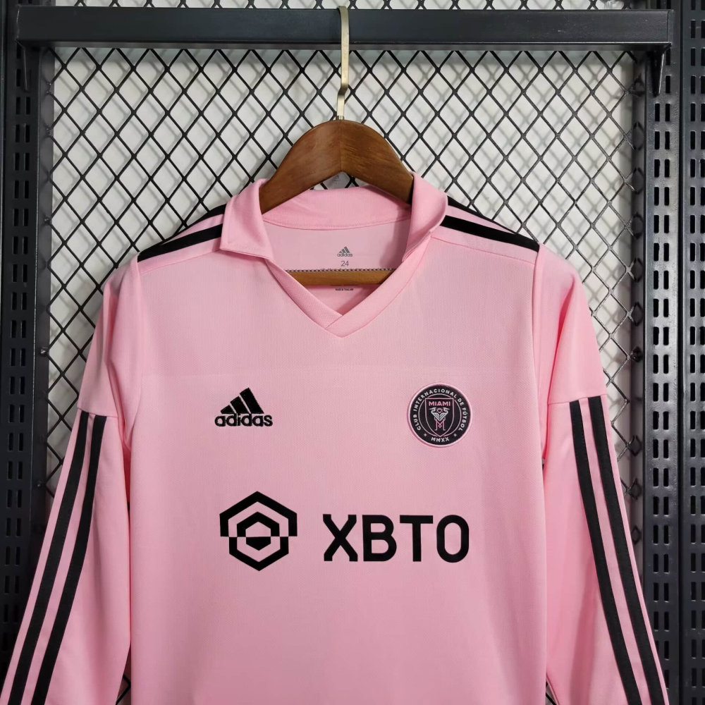 22-23 kids intermiamicf Home Long Sleeve Sizes 16-28