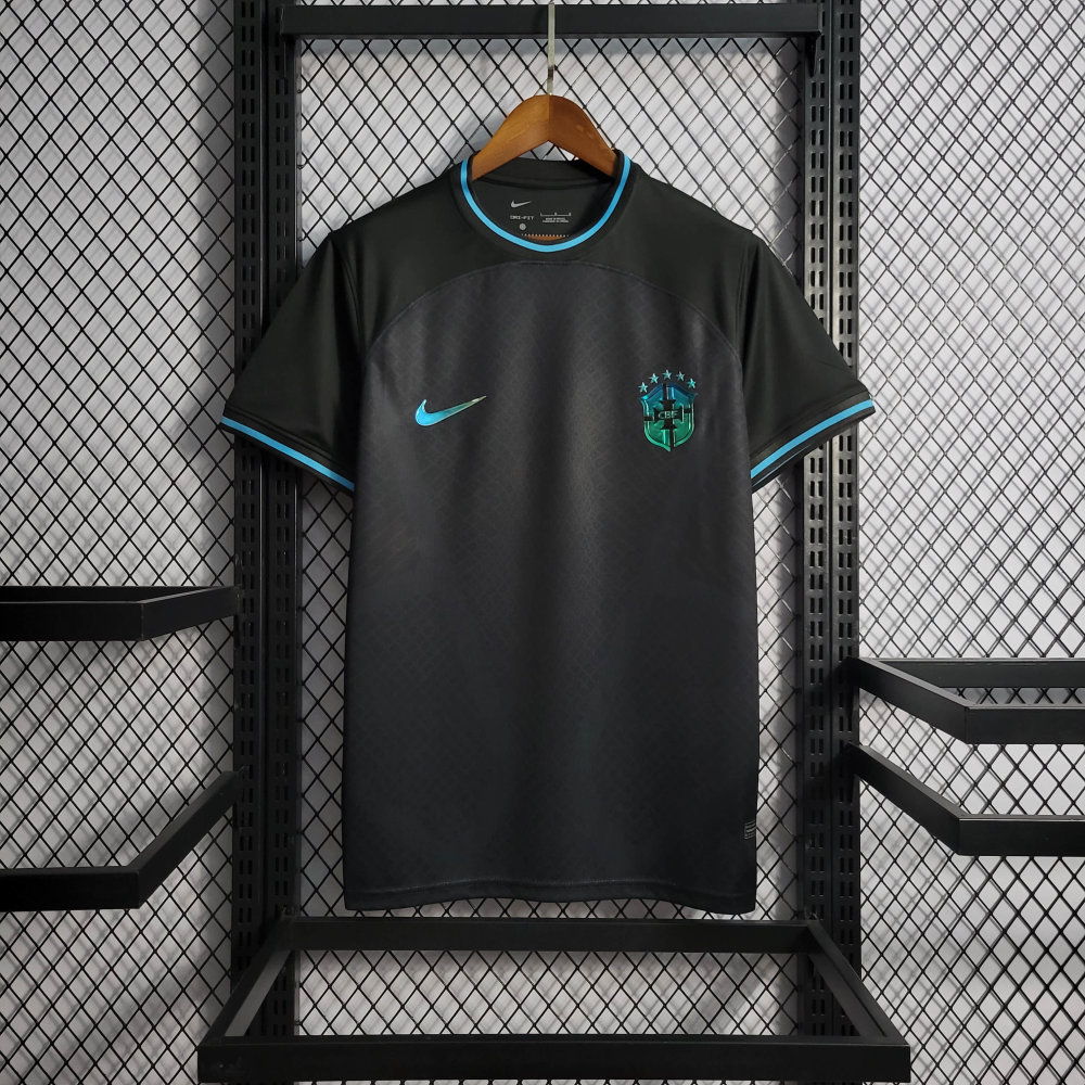 22/23 Brazil Black Commemorative Edition Size S-4XL